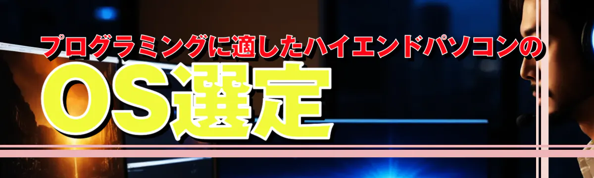 プログラミングに適したハイエンドパソコンのOS選定