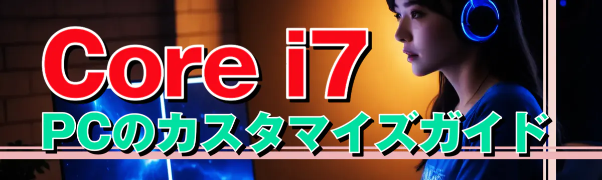 Core i7 PCのカスタマイズガイド