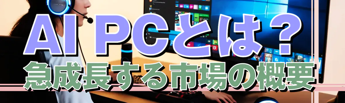 AI PCとは？ 急成長する市場の概要