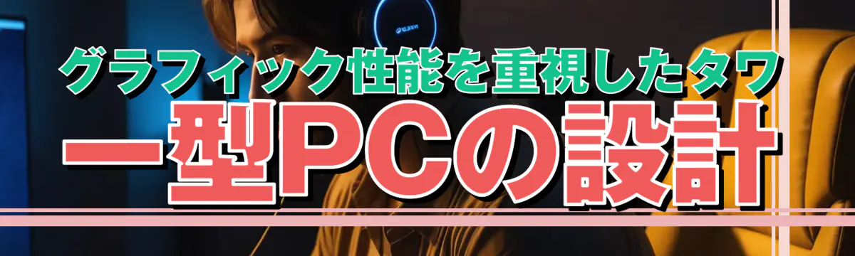 グラフィック性能を重視したタワー型PCの設計