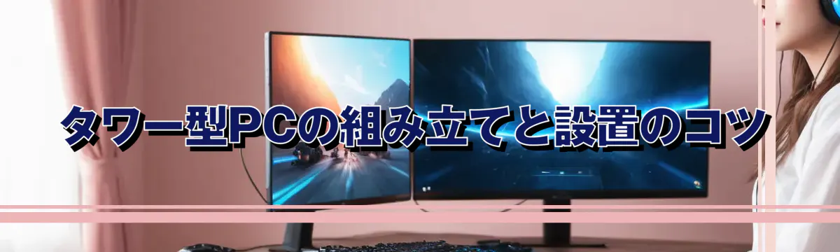 タワー型PCの組み立てと設置のコツ