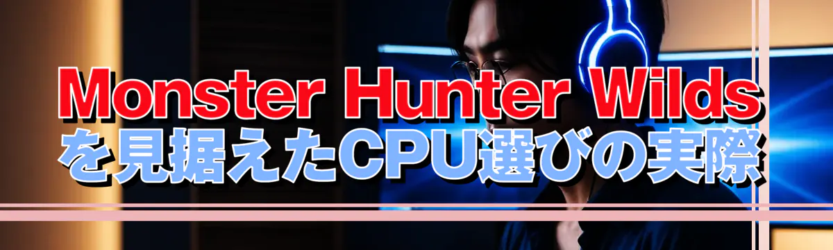 Monster Hunter Wilds を見据えたCPU選びの実際
