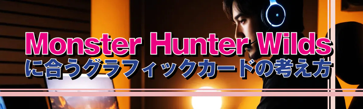 Monster Hunter Wilds に合うグラフィックカードの考え方