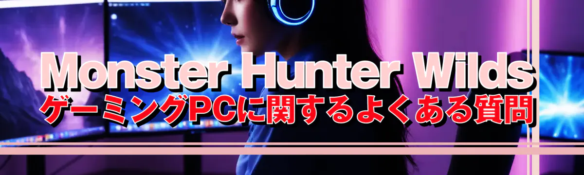 Monster Hunter Wilds ゲーミングPCに関するよくある質問