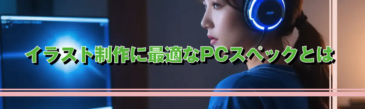 イラスト制作に最適なPCスペックとは