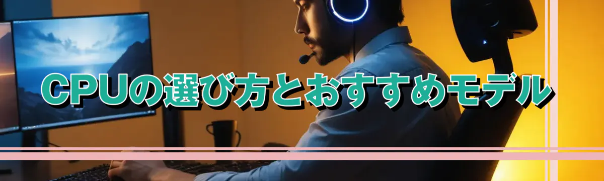 CPUの選び方とおすすめモデル
