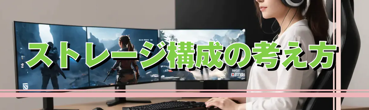 ストレージ構成の考え方