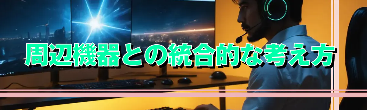 周辺機器との統合的な考え方