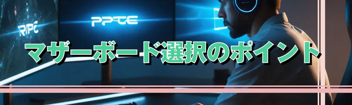 マザーボード選択のポイント