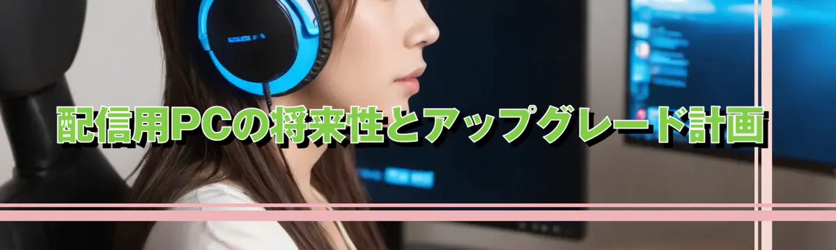 配信用PCの将来性とアップグレード計画