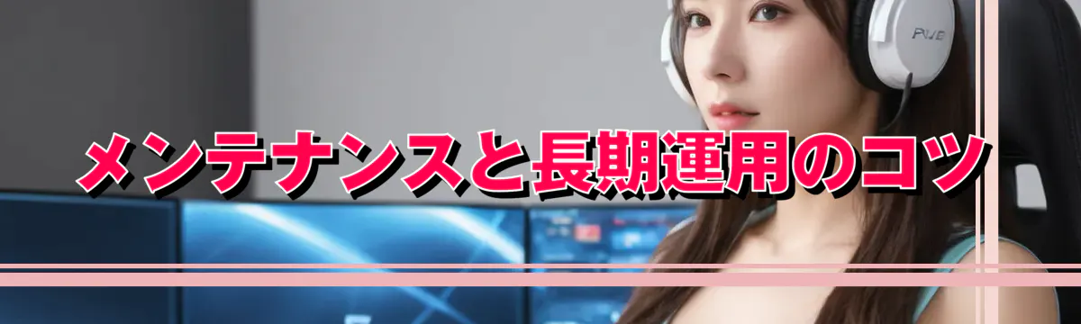 メンテナンスと長期運用のコツ