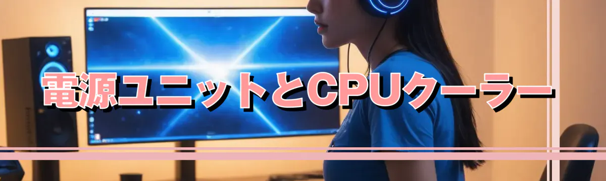 電源ユニットとCPUクーラー