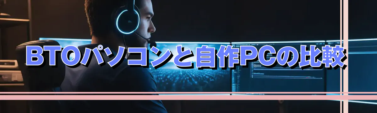 BTOパソコンと自作PCの比較