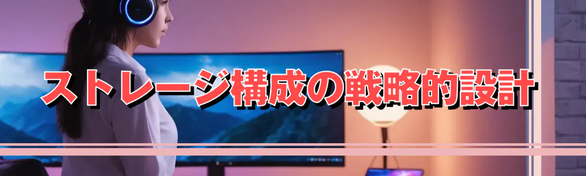 ストレージ構成の戦略的設計