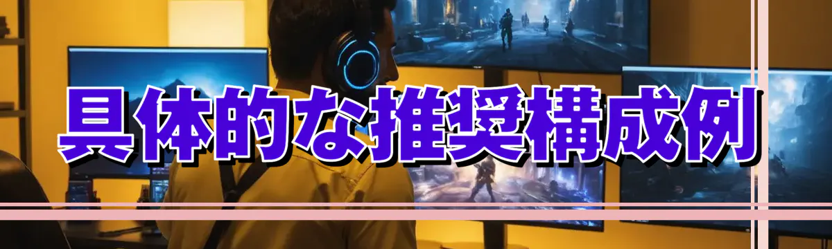 具体的な推奨構成例