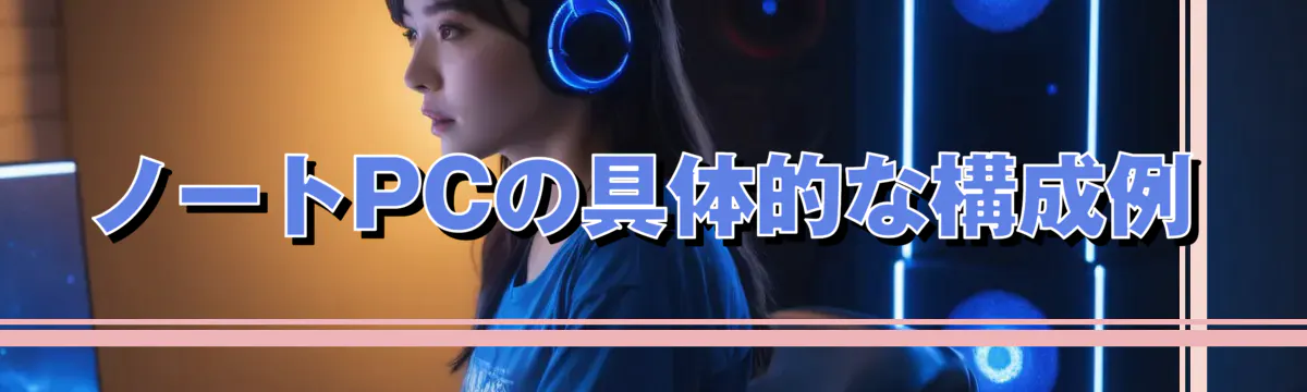 ノートPCの具体的な構成例