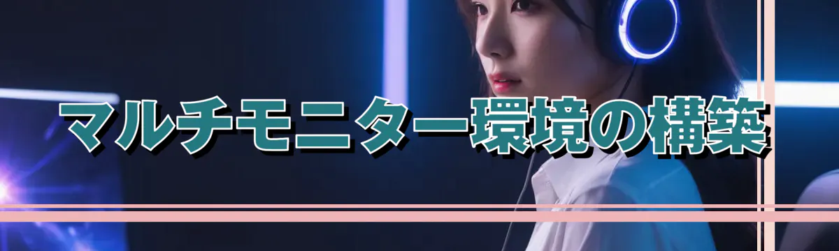 マルチモニター環境の構築