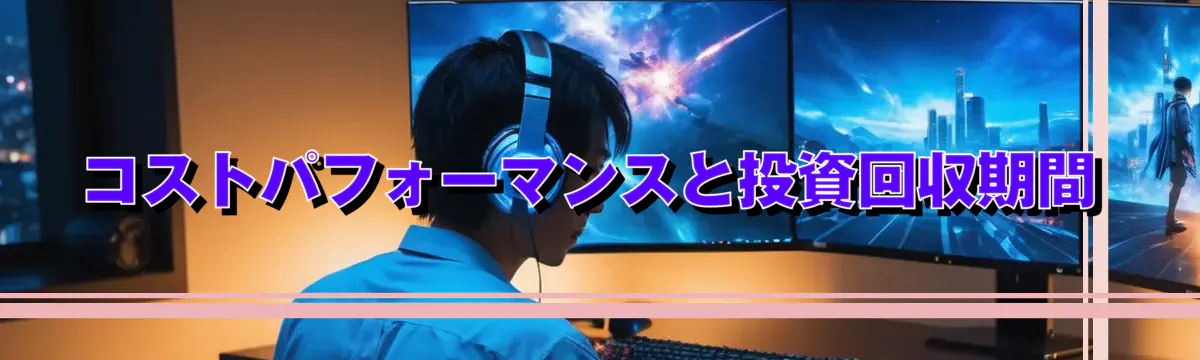 コストパフォーマンスと投資回収期間