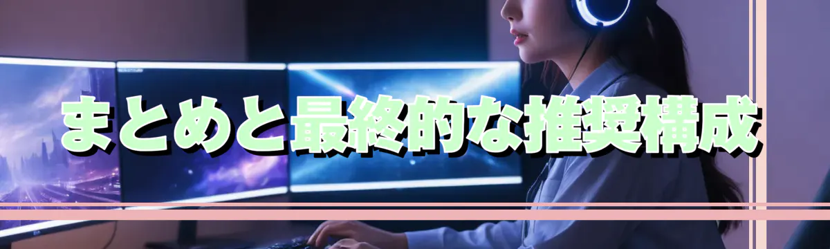 まとめと最終的な推奨構成