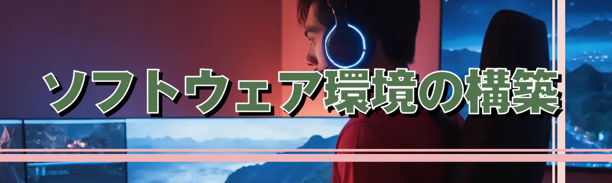 ソフトウェア環境の構築