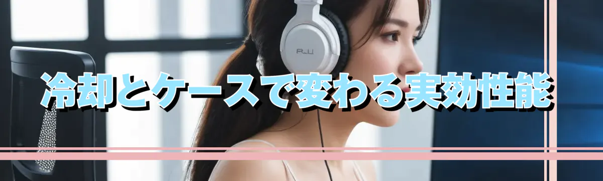 冷却とケースで変わる実効性能