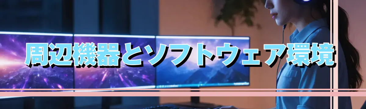 周辺機器とソフトウェア環境