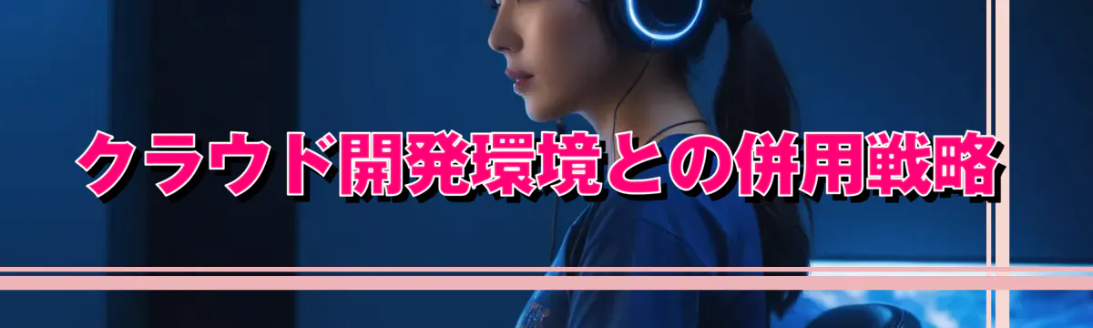 クラウド開発環境との併用戦略