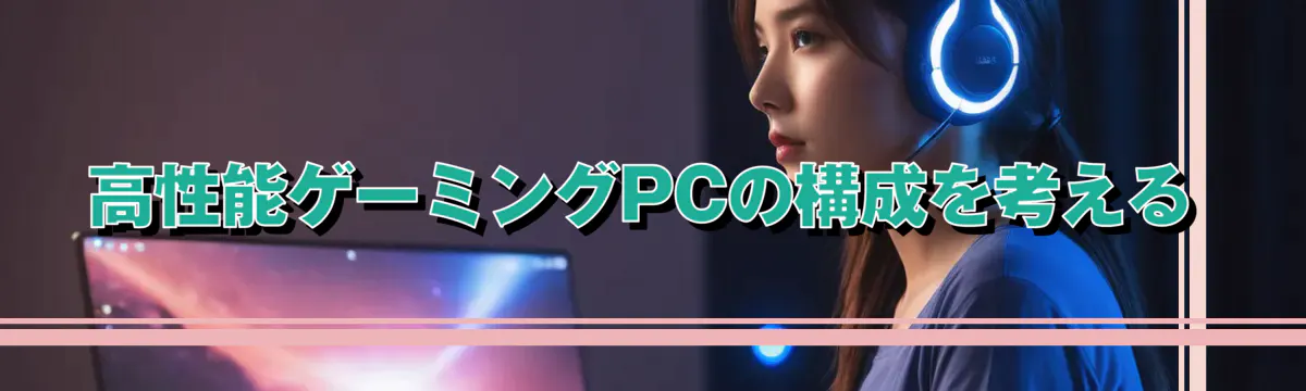 高性能ゲーミングPCの構成を考える
