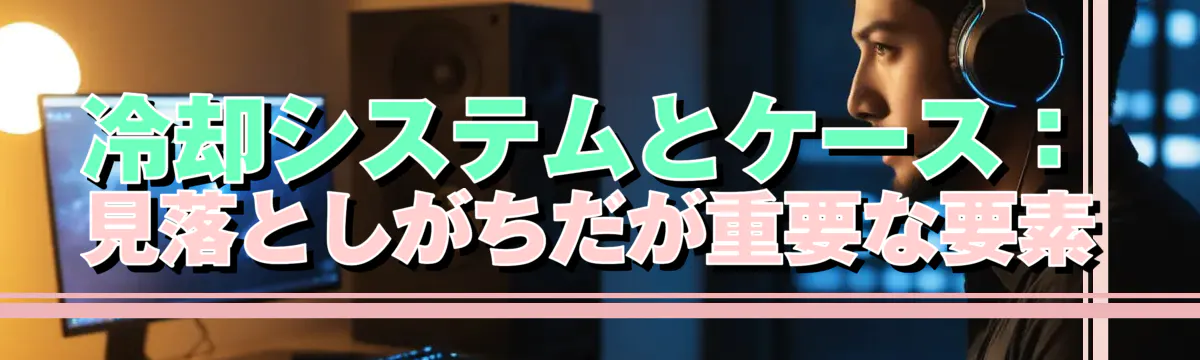 冷却システムとケース：見落としがちだが重要な要素