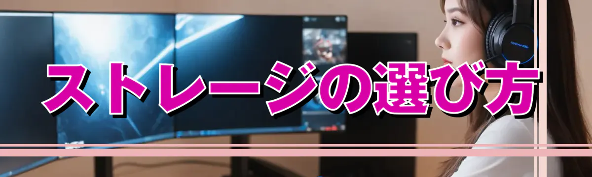 ストレージの選び方