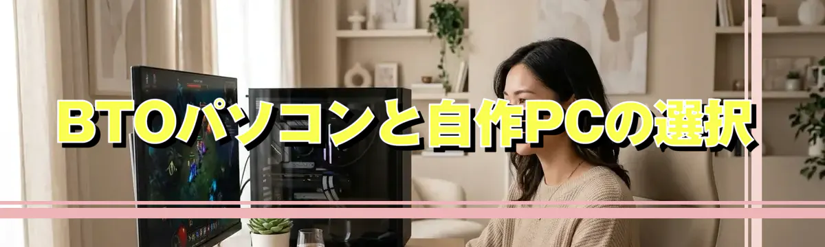 BTOパソコンと自作PCの選択