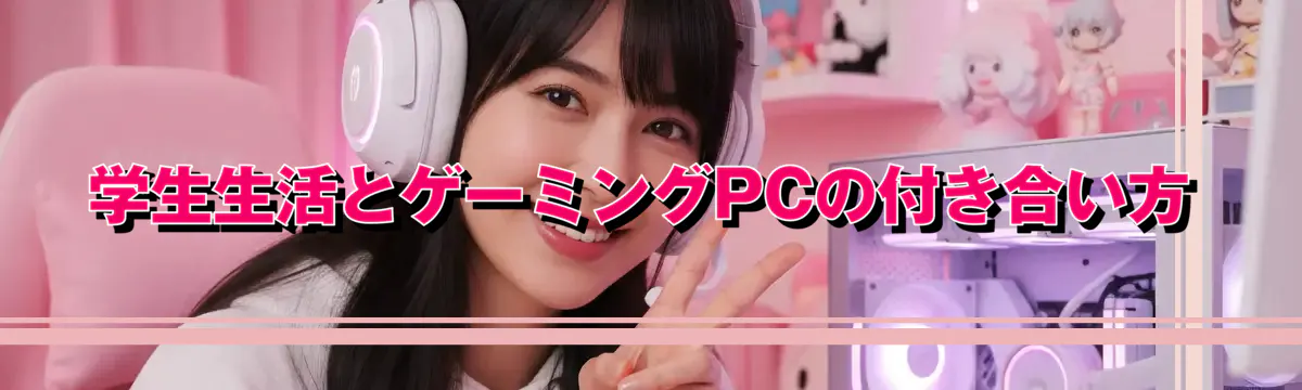 学生生活とゲーミングPCの付き合い方