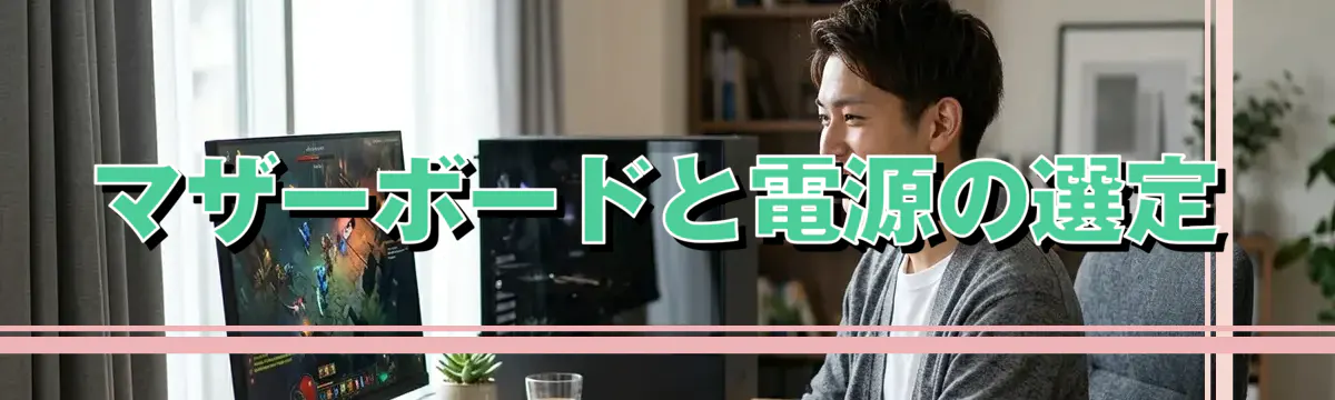 マザーボードと電源の選定