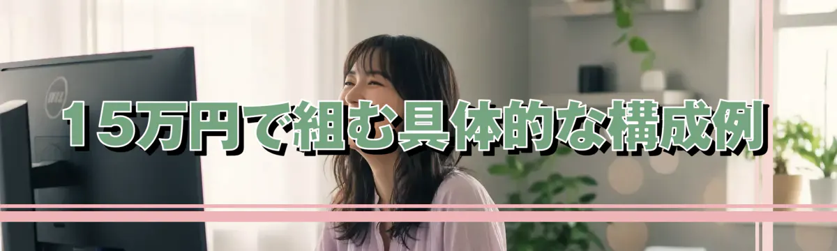 15万円で組む具体的な構成例