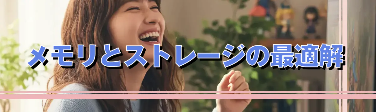 メモリとストレージの最適解