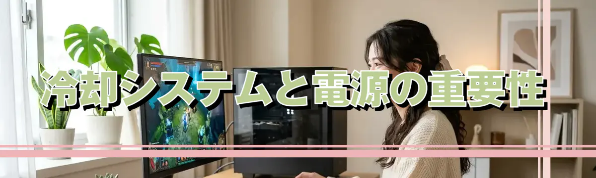 冷却システムと電源の重要性