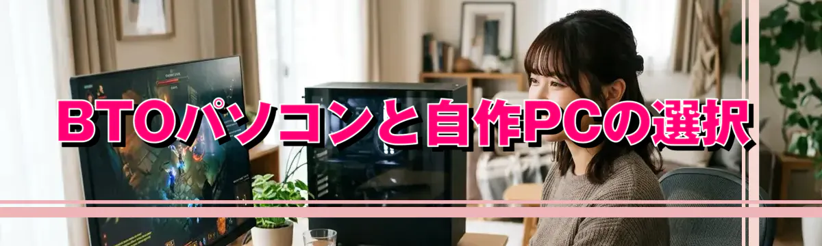 BTOパソコンと自作PCの選択