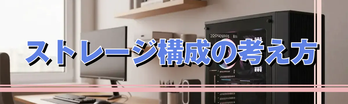 ストレージ構成の考え方