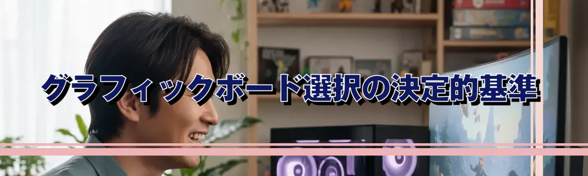 グラフィックボード選択の決定的基準
