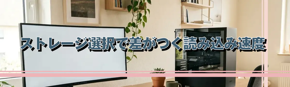 ストレージ選択で差がつく読み込み速度