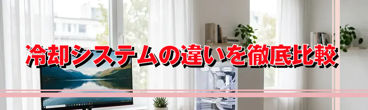 冷却システムの違いを徹底比較