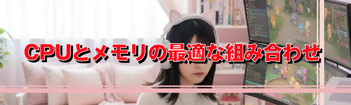 CPUとメモリの最適な組み合わせ