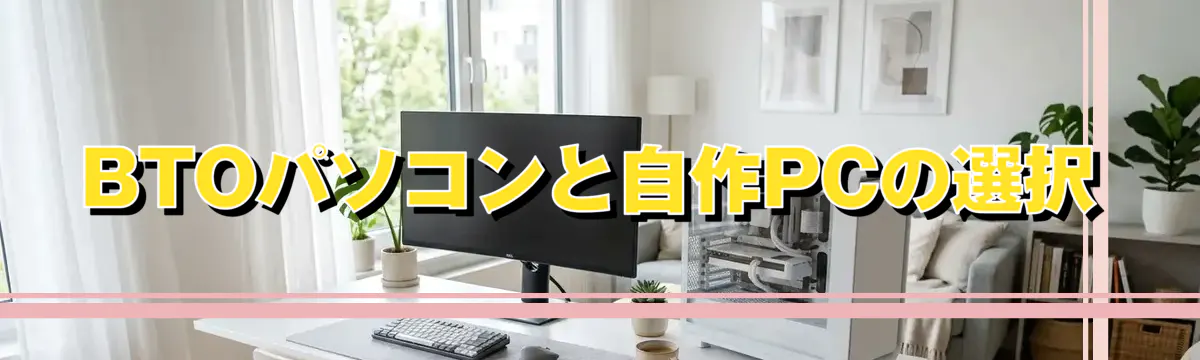 BTOパソコンと自作PCの選択