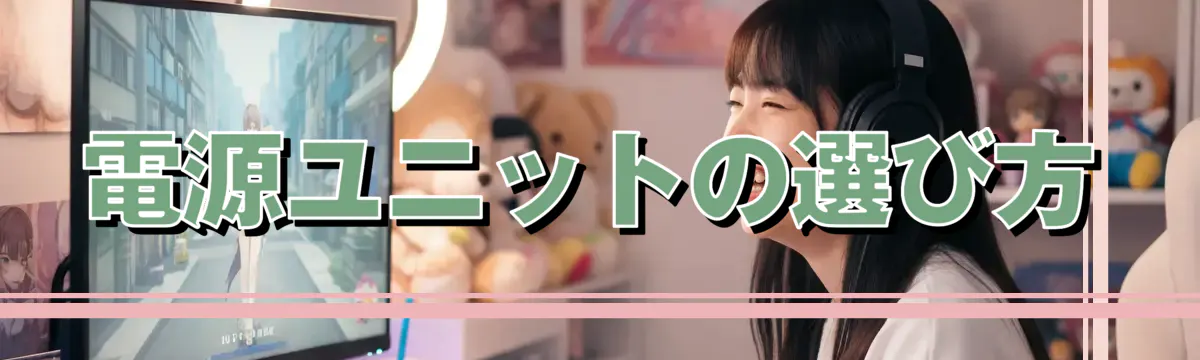 電源ユニットの選び方
