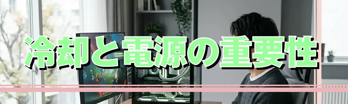 冷却と電源の重要性