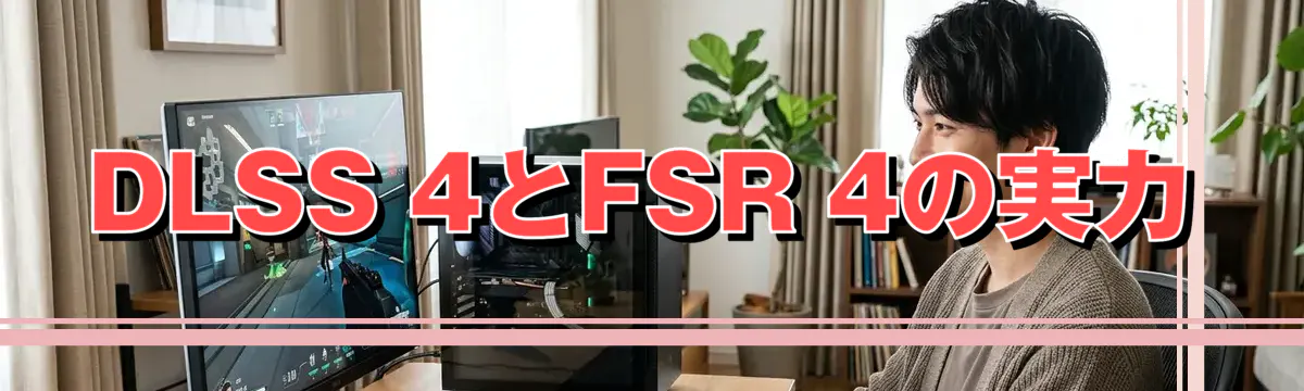 DLSS 4とFSR 4の実力