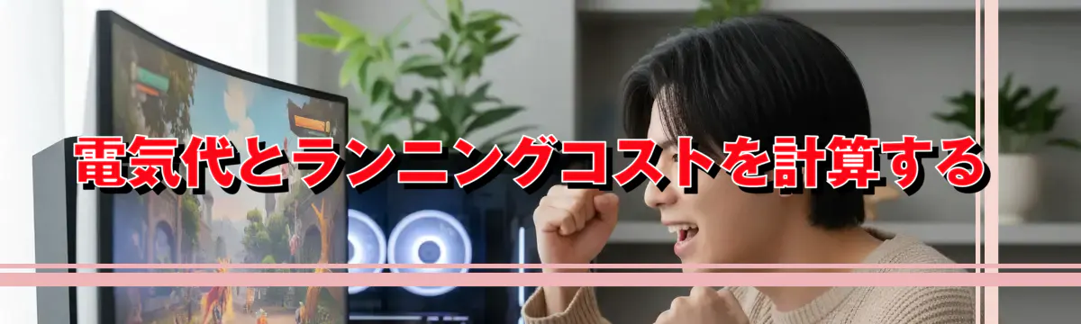 電気代とランニングコストを計算する