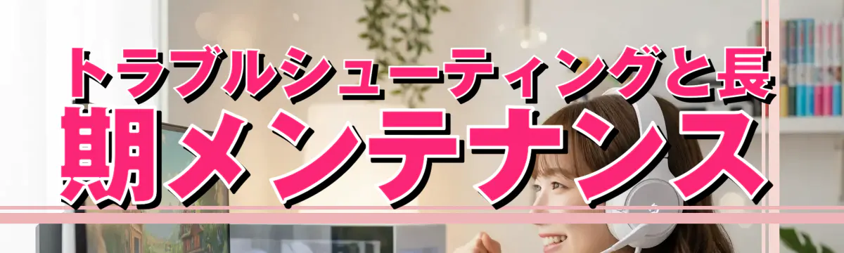 トラブルシューティングと長期メンテナンス