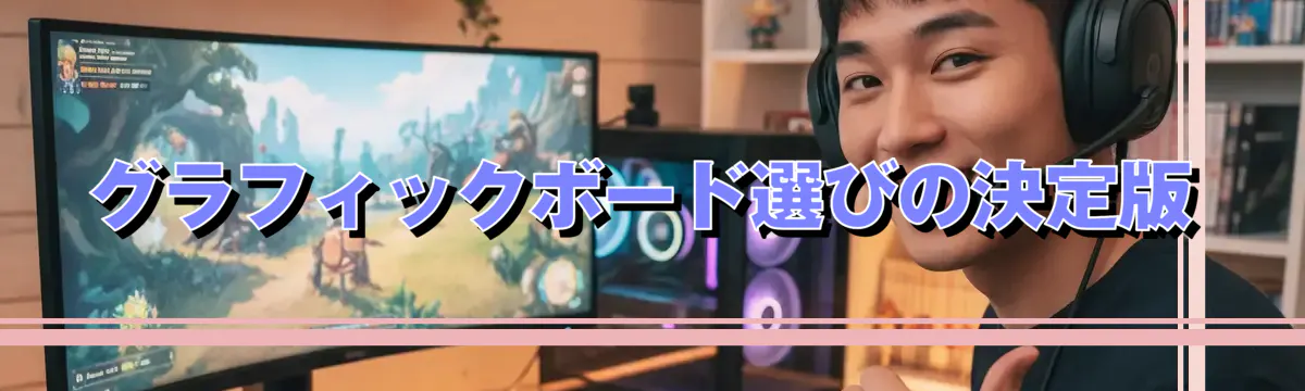 グラフィックボード選びの決定版