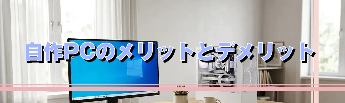 自作PCのメリットとデメリット